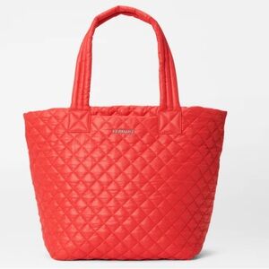 MZ Wallace Scarlet Quilted Tote